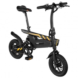LAYZYX Fahrräder Verbesserte Version Elektrische Folden Bike, Herren-Gebirgsfahrrad 25 km / h Max 250W Motor 36V 7.8AH Aluminiumlegierung-faltbares elektrisches Fahrrad mit Vorder- und Rücklicht und 12-Zoll-Reifen