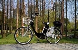 Viron Elektrofahrräder Viron Elektrofahrrad 250W / 36V E-Bike 26" Zoll Pedelec Fahrrad mit Motor Citybike (schwarz)