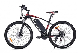 Vivi Fahrräder VIVI E-Bike 27.5 Zoll E Mountainbike Fahrräder mit 21-Gang-Getriebe Elektrofahrrad| Herausnehmbarer 10.4Ah Akku Ebike Trekkingrad Herren Damen