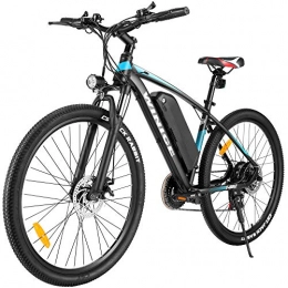 Vivi Elektrofahrräder Vivi E-Bike Mountainbike 27.5 Zoll Elektrofahrrad 250W Elektrisches Fahrrad mit 36V 10.4Ah Lithium-Batterie und Shimano 21 (27, 5 Zoll Blau)