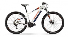HAIBIKE Elektrofahrräder Winora Haibike SDURO HardNine 5.0 Yamaha Elektro Bike 2020 (XL / 52cm, Weiß / Orange / Blau)
