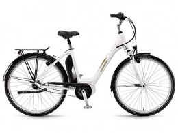 Winora Fahrräder Winora Sima N7 400Wh Bosch Elektro Fahrrad 2020 (28" Einrohr 50cm, Weiß)