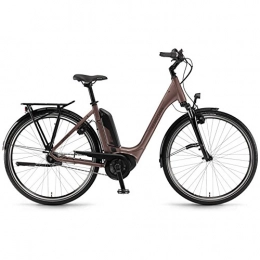 Winora Elektrofahrräder Winora Sima N7F Eco 400 Pedelec E-Bike Trekking Fahrrad Malve 2019: Gre: 46cm