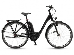 Winora Elektrofahrräder Winora Sima N7F Eco 400 Pedelec E-Bike Trekking Fahrrad schwarz 2019: Größe: 54cm