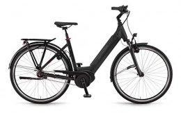 Winora Elektrofahrräder Winora Sinus iN7f Bosch Elektro Fahrrad 2021 (46cm, Schwarz matt)
