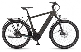 Winora Elektrofahrräder Winora Sinus R5 RT 625Wh Bosch Elektro Trekking Bike 2022 (27.5" Herren Diamant 52cm, Peat Matte (Herren))