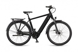 Winora Elektrofahrräder Winora Sinus R8 625Wh Bosch Elektro Fahrrad 2022 (27.5" Herren Diamant 60cm, Onyx Black (Herren))