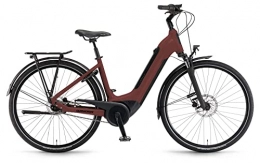 Winora Elektrofahrräder Winora Tria N8f Eco 400Wh Bosch Elektro Trekking Bike 2022 (28" Wave 46cm, Velvetred Matte)