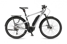 Winora Fahrräder Winora Yakun Tour 500 Pedelec E-Bike Trekking Fahrrad silberfarben 2019: Größe: 53cm