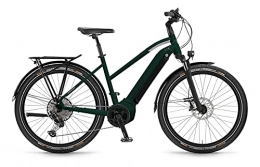 Winora Elektrofahrräder Winora Yucatan 10 Yamaha Elektro Fahrrad 2022 (27.5" Damen Trapez 44cm, Emerald matt (Damen))