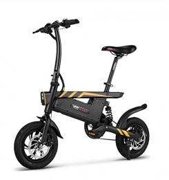 WXJWPZ Elektrofahrräder WXJWPZ Elektrisches Klapprad Elektrisches Fahrrad 12-Zoll-Klapprad Eletric Fahrrad E-Bike 250W Motor Und Doppelscheibenbremsen Faltbar