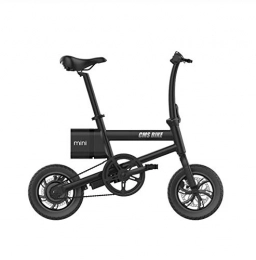 WXJWPZ Elektrofahrräder WXJWPZ Faltbares Elektrisches Fahrrad 36V 250W 6AH 12inch Intelligentes Faltbares Elektrisches Fahrrad 25km / H Höchstgeschwindigkeits-elektrisches Fahrrad Mit LED-Energie-Anzeige