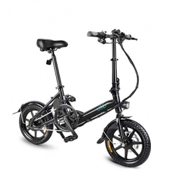 WXJWPZ Elektrofahrräder WXJWPZ Faltendes Elektrisches Fahrrad-Fahrrad Zwei Räder Elektrisches Fahrrad 14 Zoll 36V 250W Erwachsene Bewegliches Faltbares Elektrisches Fahrrad Mit Sitz