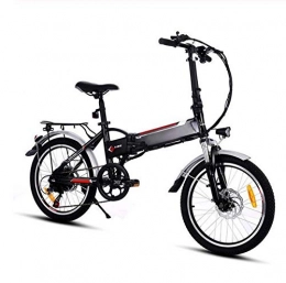 WXJWPZ Fahrräder WXJWPZ Faltendes Elektrisches Fahrrad Qualität 36V 250W 8AH Lithiumbatterie Die Elektrisches Fahrrad 7 Geschwindigkeit Elektrisches Gebirgsfahrrad Faltet