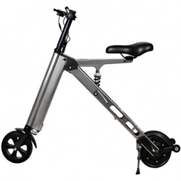 WXQKD Fahrräder WXQKD Tragbare Falten Elektro-Fahrrad Klapprad Doppelscheibenbremse fr Fahrrad, schnell, leistungsstark, 120 kg Lastwiderstand