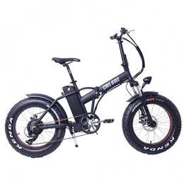 WXX Elektrofahrräder WXX 20 Zoll mit Variabler Geschwindigkeit Aluminiumlegierung Folding Elektro-Fahrrad LCD Armaturenbrett Snow Beach Fat Tire Mountain Bike geeignet für Camping