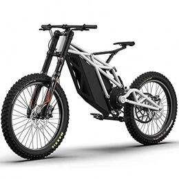 WXX Fahrräder WXX Elektrisches Mountainbike Für Erwachsene, Ausgestattet Mit 48V Li-Batterie Elektrisches Offroad-Fahrrad / Motorrad Doppelscheibenbremse Elektrofahrrad Für Radreisen Im Freien, Weiß