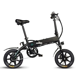 XBSXP Fahrräder XBSXP Faltbare Elektrofahrräder für Erwachsene Komfort-Elektrofahrräder Rennräder 14 Zoll, 11, 6 Ah Lithiumbatterie, Aluminiumlegierung, mit Scheibenbremse