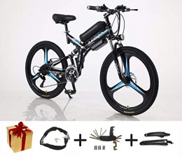 XCBY Elektrofahrräder XCBY E-Bike, Elektro Fahrrad - 26 Zoll Rad Elektrofahrrad Aluminiumlegierung 36V 250W Mountainbike-Fahrrad, Shimano 21-Gang für Erwachsene Black-70KM