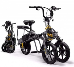 XCBY Fahrräder XCBY E-Bike, Elektro Fahrrad Mini 350W 48V 15.6AH 14"Leichtmetall E-Mountainbike