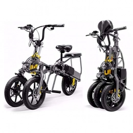 XCBY Fahrräder XCBY Urban E-Bike, Electric Scooter - Das 14-Zoll-Stadtauto mit 350 W48 V und Zwei Batterien ist für Erwachsene und Jugendliche geeignet