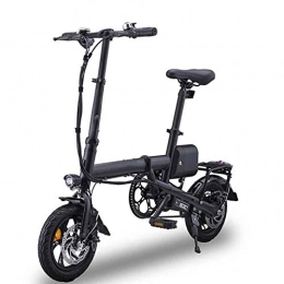 XFY Elektrofahrräder XFY 12 Zoll Faltbare Mini E-Bike - Elektrofahrrad 36V / 250W Motor, mit Handystnder Herausnehmbarer Akku - Schwarz