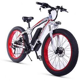 XXCY Fahrräder XXCY MX02 eBike, Fat E-Bike, 1000 W, 48 V, 17 AH (Rot)