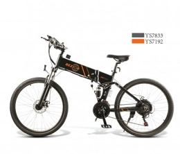 yeacher Elektrofahrräder yeacher M26 E-Bike Faltbares Tragbares Elektrofahrrad, 10Ah 500W Motorleistung, 26-Zoll-Räder, 30km / h, kann 25° Klettern, Shimano 21-Gang