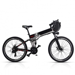 Ylight Elektrofahrräder Ylight 26Inch Elektrofahrrad 48V 500W E-Bike Mountainbike 4.0 Reifen Strand Und Fahrrad & Leistungsstarke Doppelbatterie MAX 110Km (Schwarz)