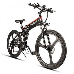 YOUSR Fahrräder YOUSR 26-Zoll-Folding Electric Bike Power-Assist-elektrisches Fahrrad E-Bike Conjoined Rim Scooter 48V 350W Motor