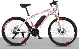 YSNJG Fahrräder YSNJG Elektro-Bike Für Erwachsene 26" 250W Elektrisches Fahrrad Für Mann Frauen High Speed ​​Brushless Getriebemotor 21-Gang Gang E-Bike, Rot