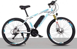 YSNJG Fahrräder YSNJG Elektro-Bike Für Erwachsene 26" 250W Elektrisches Fahrrad Für Mann Frauen High Speed ​​Brushless Getriebemotor 21-Gang Gang E-Bike, Weiß