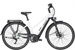 ZEG Elektrofahrräder ZEG Pegasus Premio Evo 10 Lite Damen Trapez E-Bike 2020, Rahmenhöhe:55 cm, Farbe:weiß, Kapazität Akku:625 Wh