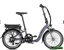 Zemto Fahrräder Zemto Elektro Klapprad Tiefeinstieg E-Volt grau 36V 11.6AH / 420Wh