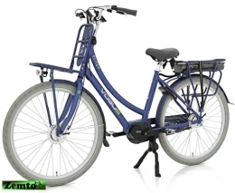 Zemto Fahrräder Zemto Elektrofahrrad Elite Plus 7 Gang Mittelmotor Jeansblau 50 cm