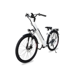 ZIMONDA Fahrräder ZIMONDA E-Bike Damen 250W Motor 28 Zoll Elektrofahrrad für Erwachsene Abnehmbarer 36V 13Ah Akku mit LCD-Farbdisplay, Shimano 7 Gängen, Verstellbarer Lenkererhöhung 25km / h bis zu 100 KM Fahrräder
