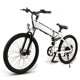 Zoomarlous Elektrofahrräder Zoomarlous E-Bike, Elektrofahrrad, Faltrad 26 Zoll mit LCD-Display 500W 48V 10, 4AH 30 km / h Abnehmbare Batterie Elektrisches Mountainbike