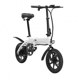 ZXCVB Elektrofahrräder ZXCVB Faltbares Elektrisches Fahrrad Ultra Light Small Mini Adult Bicycle