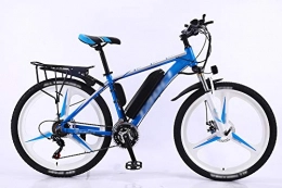 ZXGQF Elektrofahrräder ZXGQF E-Bike, E-Mountainbike, 350W 26 '' Elektrofahrräder, Rennrad, 27-Gang-Schalthebel, beide Scheibenbremsen (B2, 36V 13AH / Endurance 90km)