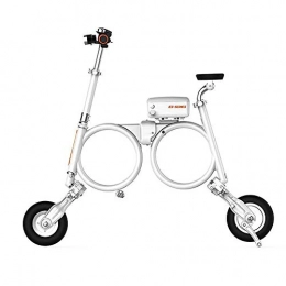 ZYQ Fahrräder ZYQ Elektro-Scooter Für Erwachsene Klappbaren Tragbaren Intelligenten Lithium-Ionen-Batterie-Elektrisches Auto Doppelscheiben Bremssystem Mini Elektroauto, Mit Bluetooth Und Diebstahlschutz Fahrrad