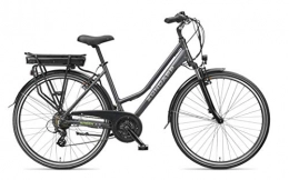 Unbekannt Fahrräder ZÜNDAPP E-Bike Damen Elektrofahrrad Alu, mit 21-Gang Shimano Kettenschaltung, Pedelec Citybike leicht, 250W und 10Ah, 36V Lithium-Ionen-Akku, Green 4.5