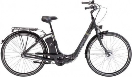 Original Prophete Fahrräder Zündapp E-Bike Alu-City Green 2.0 | 26 Zoll | 250 W | Vorderradmotor | 24 V | SAMSUNG Akku | 11 Ah | Damen | 3-Gang SHIMANO Nabenschaltung | ca. 70 km | blau matt | Blaupunkt LED Display