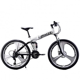 i-uend Fahrräder 26IN Carbon Steel Mountainbike 21-Gang-Fahrrad mit Vollfederung MTB