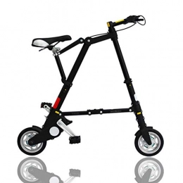 AIAI Falträder AIAIⓇ Mini-Klapprad Aluminium-Klapprad - Schwarze Version - geeignet für Personen über 1.65