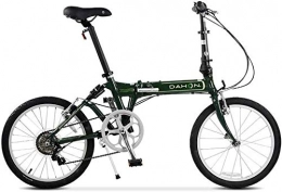 AJH Falträder AJH Falträder Fahrrad Aluminium Folding Fahrrad Ultra Light Shift-Erwachsene Männer und Frauen Fahrrad-Stoßdämpfer Fahrrad, 7-Gang-Schalt