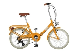 Alpina Bike Fahrräder Alpina Bike 20 Zoll Klappfahrrad Viscontea Mini 6 Gänge Orange