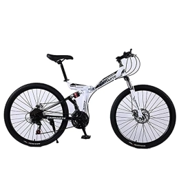 ASPZQ Fahrräder ASPZQ Dual-Scheibenbremse-Faltrad, Komfortables Mobiler Tragbares Kompaktes Leichte Faltende Mountainbike Erwachsene Student Lightweight Bike, B, 26 inch 30 Speed