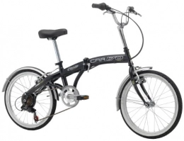 CINZIA Falträder Cinzia Klapprad Car-Bike 6-Gang Shimano, schwarz, Rahmenhöhe: 29 cm, Reifengröße: 20 Zoll (51 cm), 871831