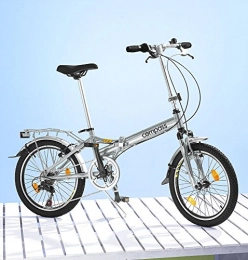 Compass Fahrräder Compass Faltrad / Klapprad 20", Aluminium, 6-Gang Shimano Kettenschaltung