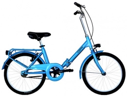 COPPI Fahrräder Coppi 20 Zoll Klappfahrrad Glamour Single Speed Blau